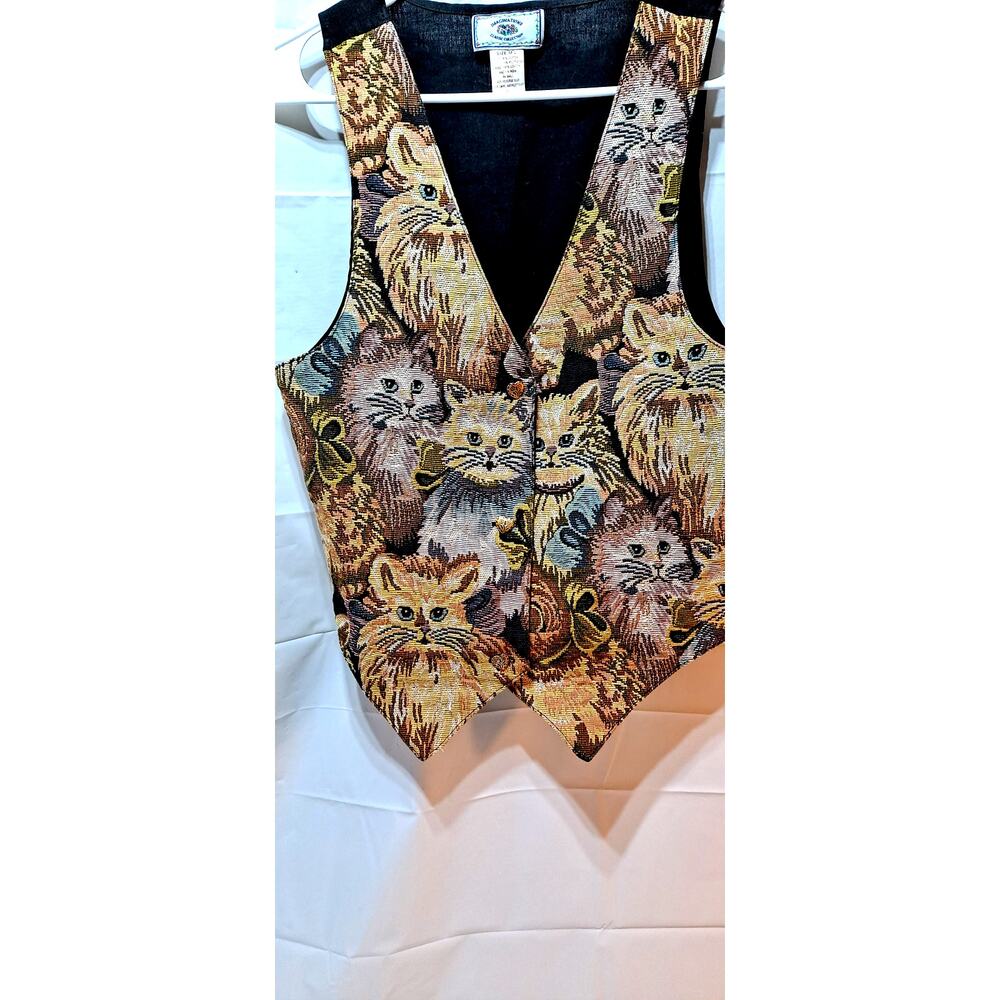 Imaginations Classic Collection Creative Cat Vest  M/L